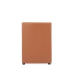 Set di 2 Poltrone da Pranzo Moderne Quadrata Anna in Ecopelle - Manhattan Comfort