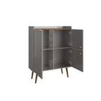 45.5 Bogart Mid-Century Modern 4 ripiani - Manhattan Comfort