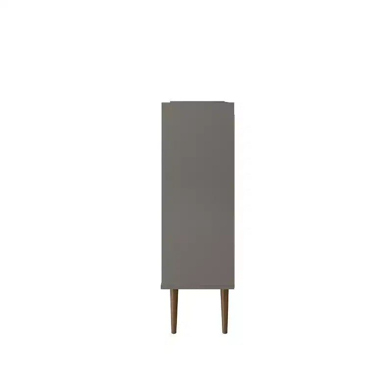 45.5 Bogart Mid-Century Modern 4 ripiani - Manhattan Comfort