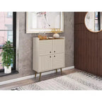 45.5 Bogart Mid-Century Modern 4 ripiani - Manhattan Comfort