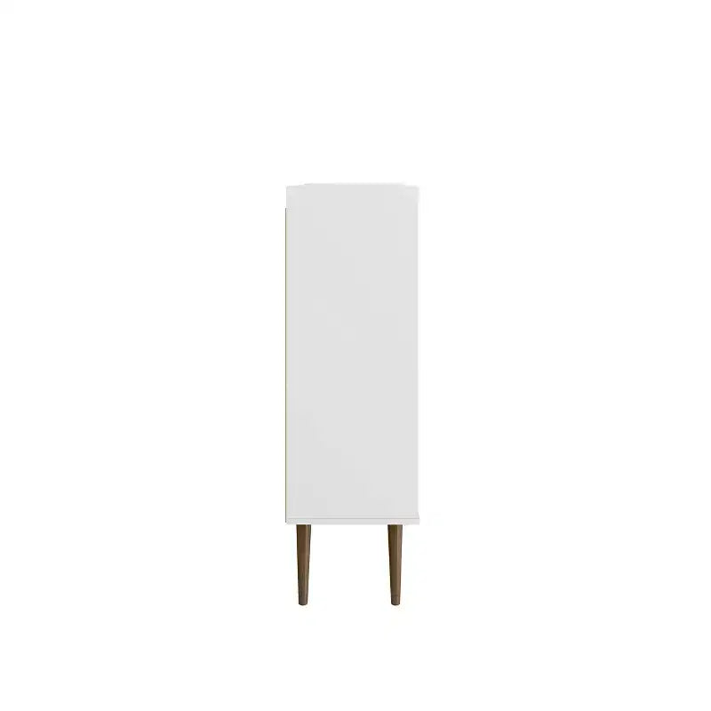 45.5 Bogart Mid-Century Modern 4 ripiani - Manhattan Comfort