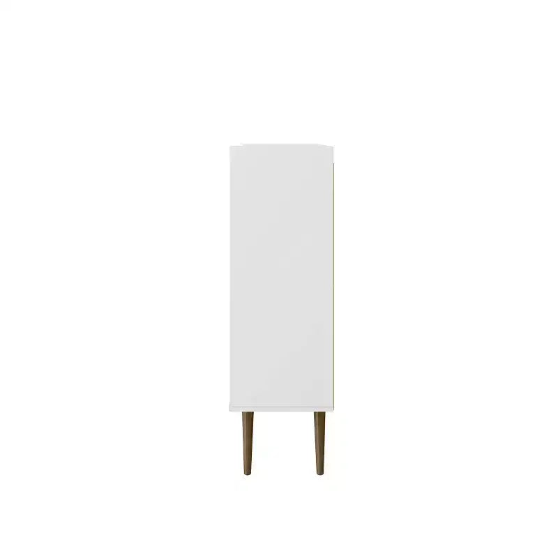 45.5 Bogart Mid-Century Modern 4 ripiani - Manhattan Comfort