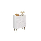 45.5 Bogart Mid-Century Modern 4 ripiani - Manhattan Comfort