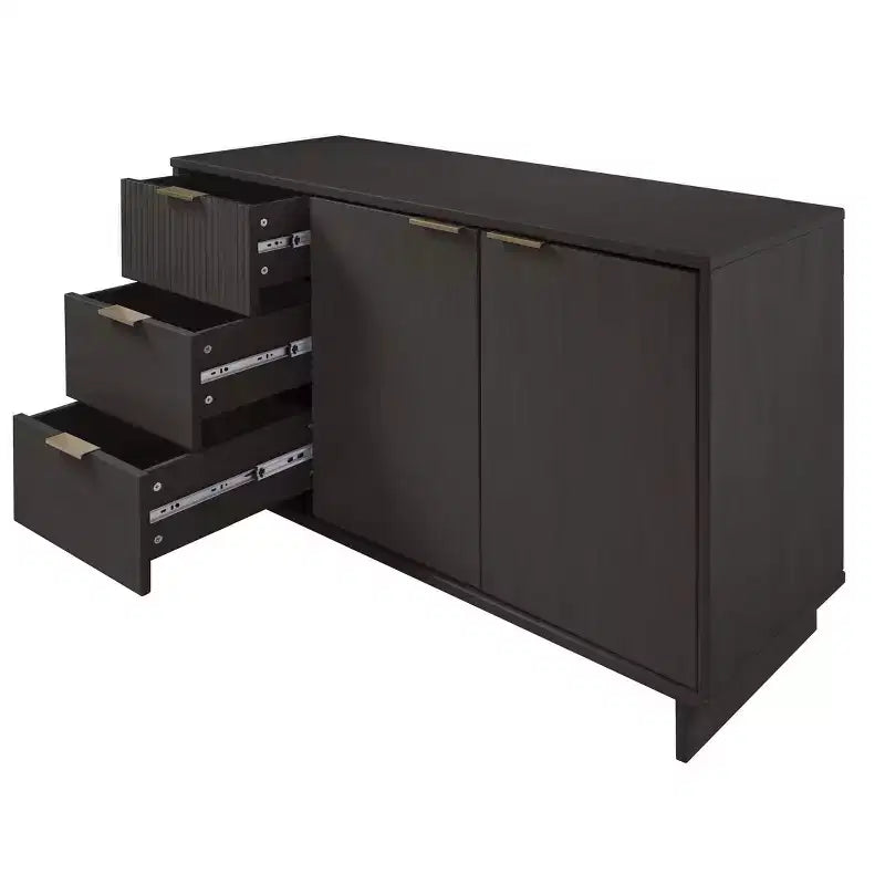 55.07 Credenza Moderna a 3 Cassetti Granville - Manhattan Comfort