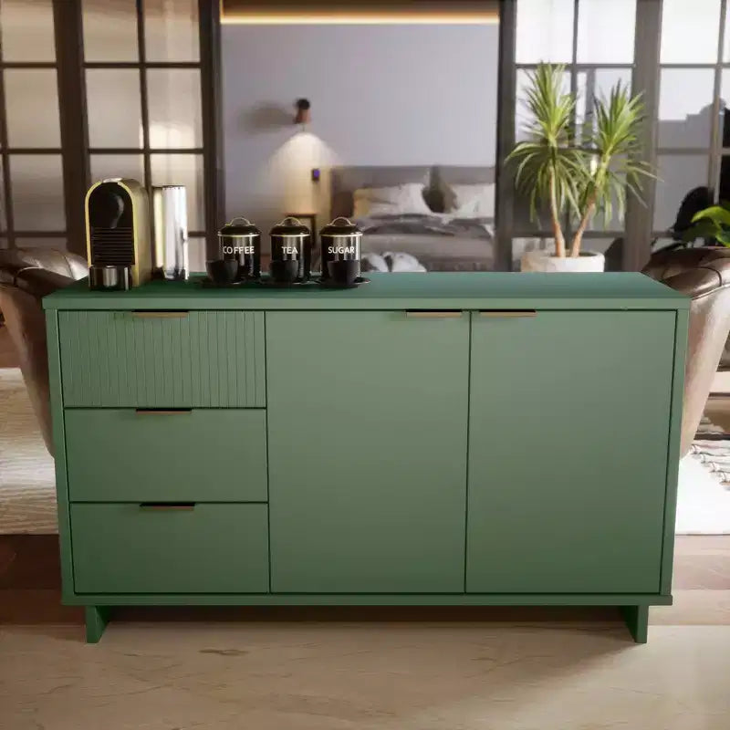 55.07 Credenza Moderna a 3 Cassetti Granville - Manhattan Comfort