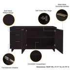 55.07 Credenza Moderna a 3 Cassetti Granville - Manhattan Comfort
