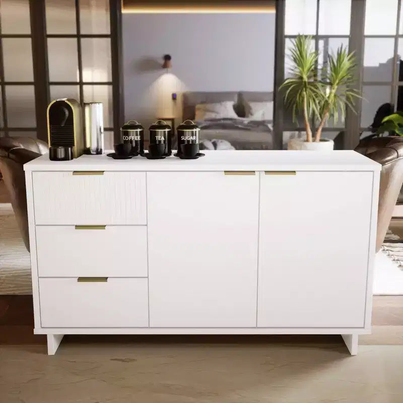 55.07 Credenza Moderna a 3 Cassetti Granville - Manhattan Comfort