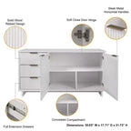 55.07 Credenza Moderna a 3 Cassetti Granville - Manhattan Comfort
