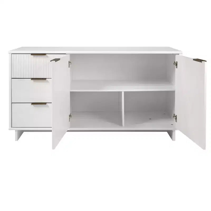 55.07 Credenza Moderna a 3 Cassetti Granville - Manhattan Comfort