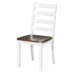 Set da Tavolo da Pranzo Rustico in Legno a 6 Pezzi, Tavolo Rettangolare con 4 Sedie e Panca - ModernLuxe