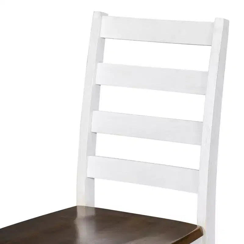Set da Tavolo da Pranzo Rustico in Legno a 6 Pezzi, Tavolo Rettangolare con 4 Sedie e Panca - ModernLuxe