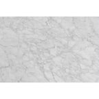 Il tavolino Bianco Collection Cherie 15 rotondo in marmo bianco di Carrara italiano