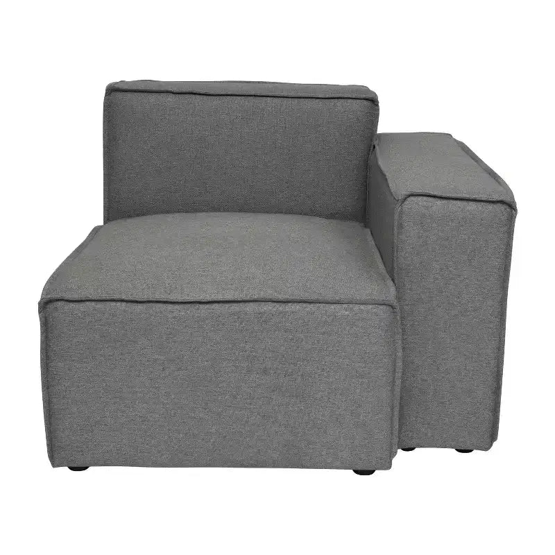 Poltrona con bracciolo Emma e Oliver Modular lato destro