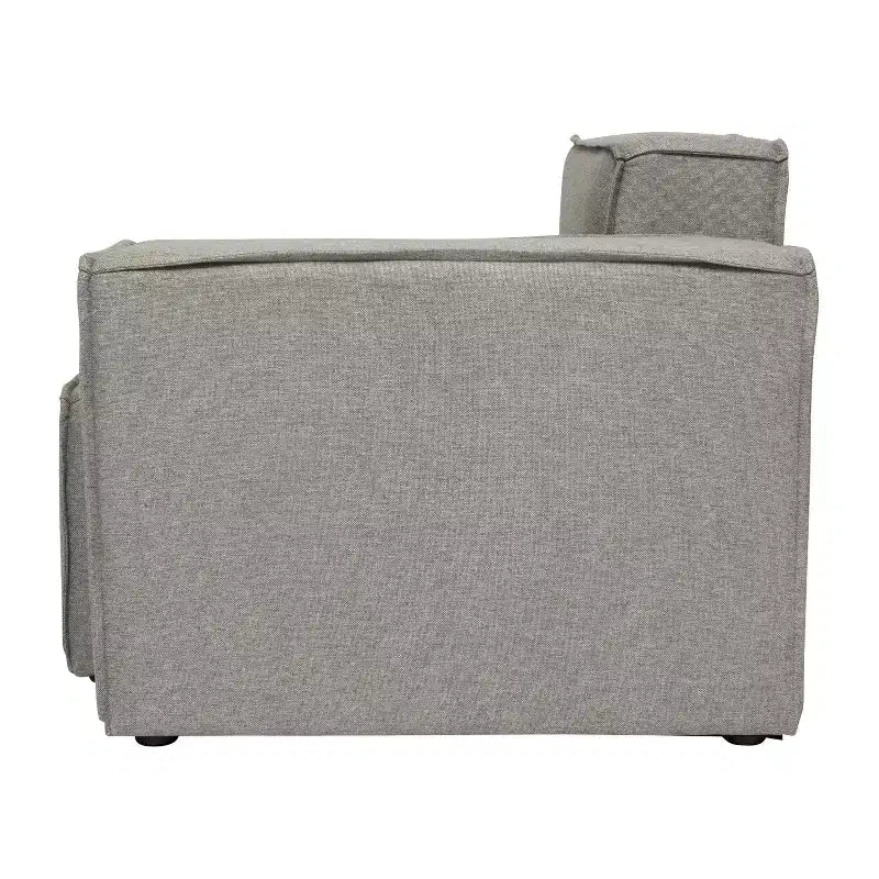 Poltrona con bracciolo Emma e Oliver Modular lato destro