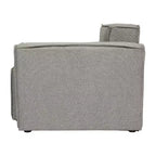 Poltrona con bracciolo Emma e Oliver Modular lato destro
