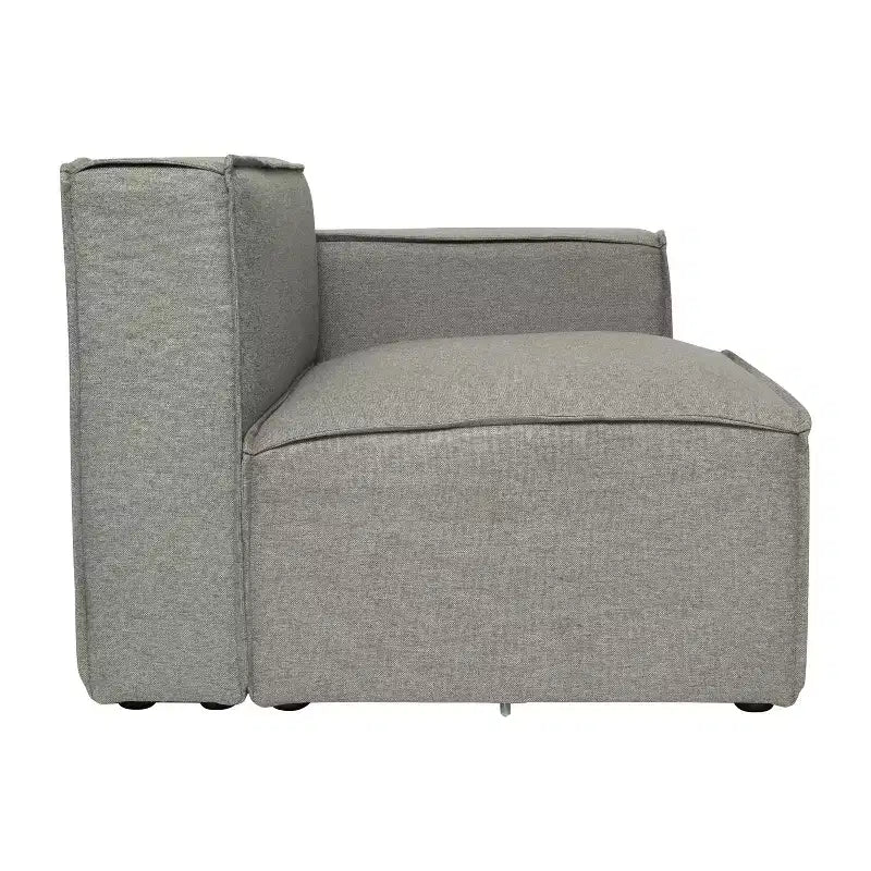 Poltrona con bracciolo Emma e Oliver Modular lato destro
