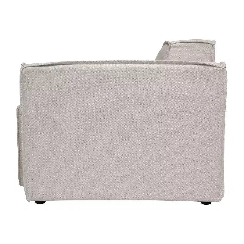 Poltrona con bracciolo Emma e Oliver Modular lato destro