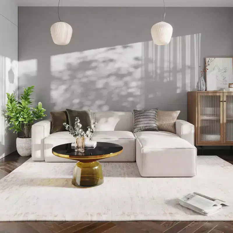 Poltrona con bracciolo Emma e Oliver Modular lato destro