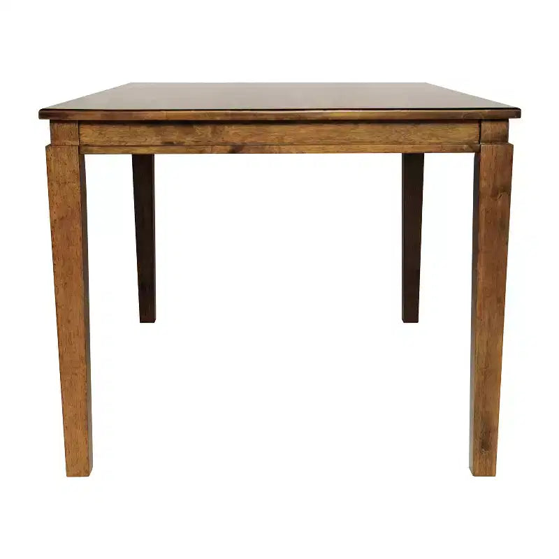 Tavolo da pranzo in legno Merrick Lane con gambe affusolate