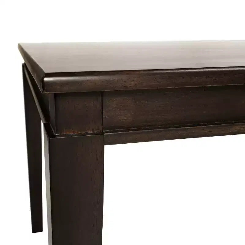 Tavolo da pranzo in legno Merrick Lane con gambe affusolate