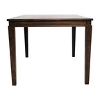 Tavolo da pranzo in legno Merrick Lane con gambe affusolate