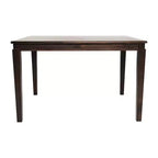 Tavolo da pranzo in legno Merrick Lane con gambe affusolate