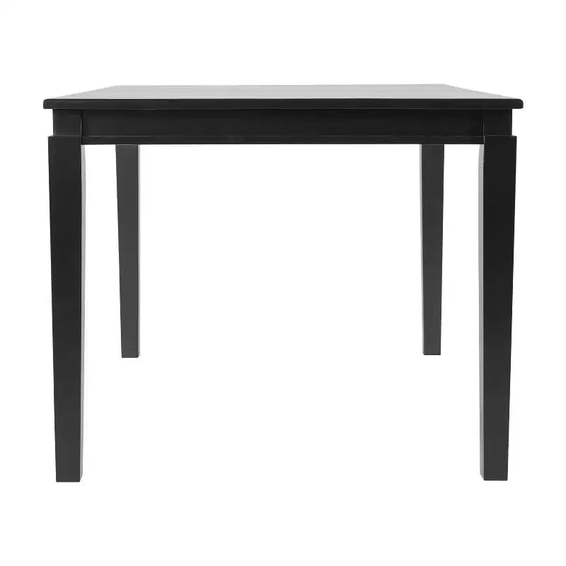 Tavolo da pranzo in legno Merrick Lane con gambe affusolate