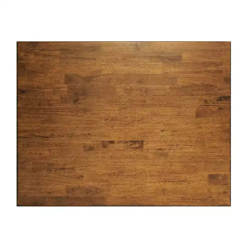 Tavolo da pranzo in legno Merrick Lane con gambe affusolate