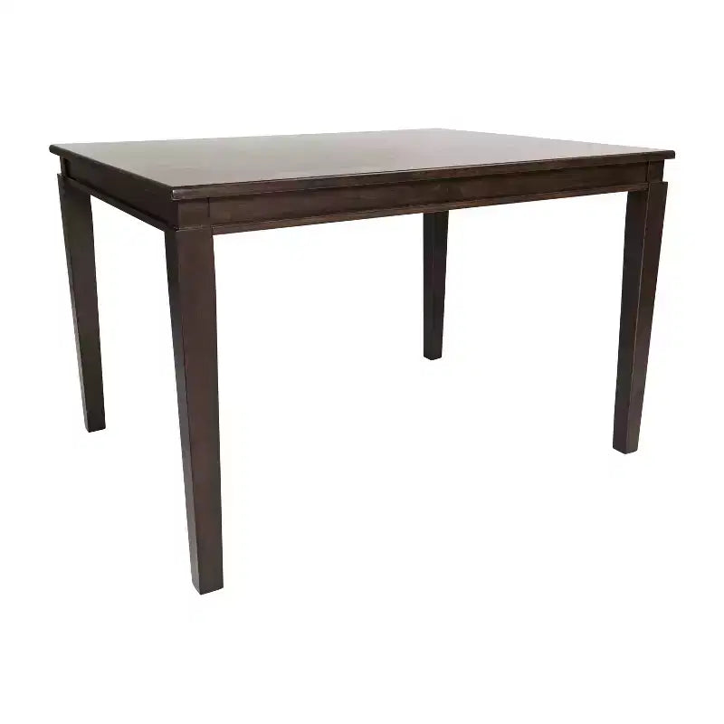 Tavolo da pranzo in legno Merrick Lane con gambe affusolate