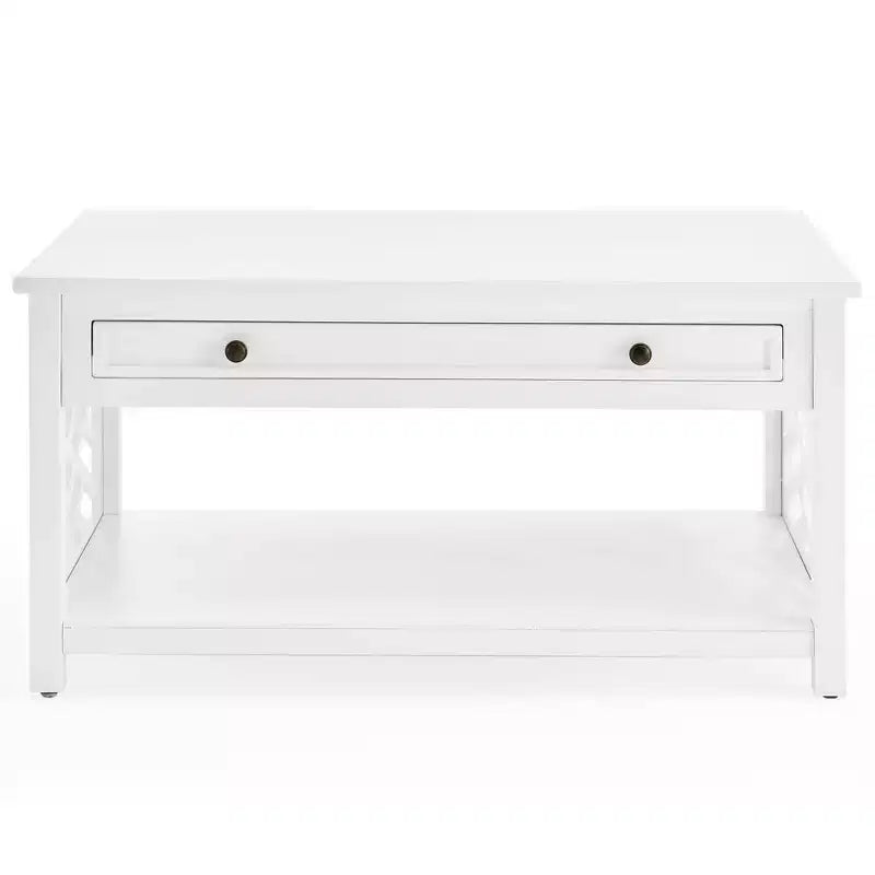 Tavolino da caffè in legno Middlebury da 36" con cassetto - Alaterre Furniture