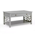36" Middlebury Wood Coffee Table with Drawer - Alaterre Furniture