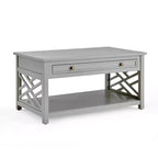 36" Middlebury Wood Coffee Table with Drawer - Alaterre Furniture