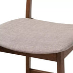 Set di 2 sgabelli da bar alti Larine Wood - Baxton Studio