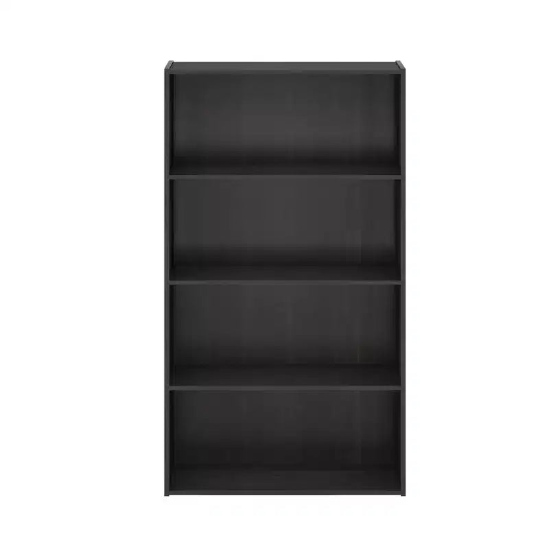 Furinno 4-Cube Scaffale Aperto Libreria Mobile Contenitore Multifunzionale, Espresso