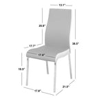 Set di 2 sedie da pranzo contemporanee Nora - Buylateral