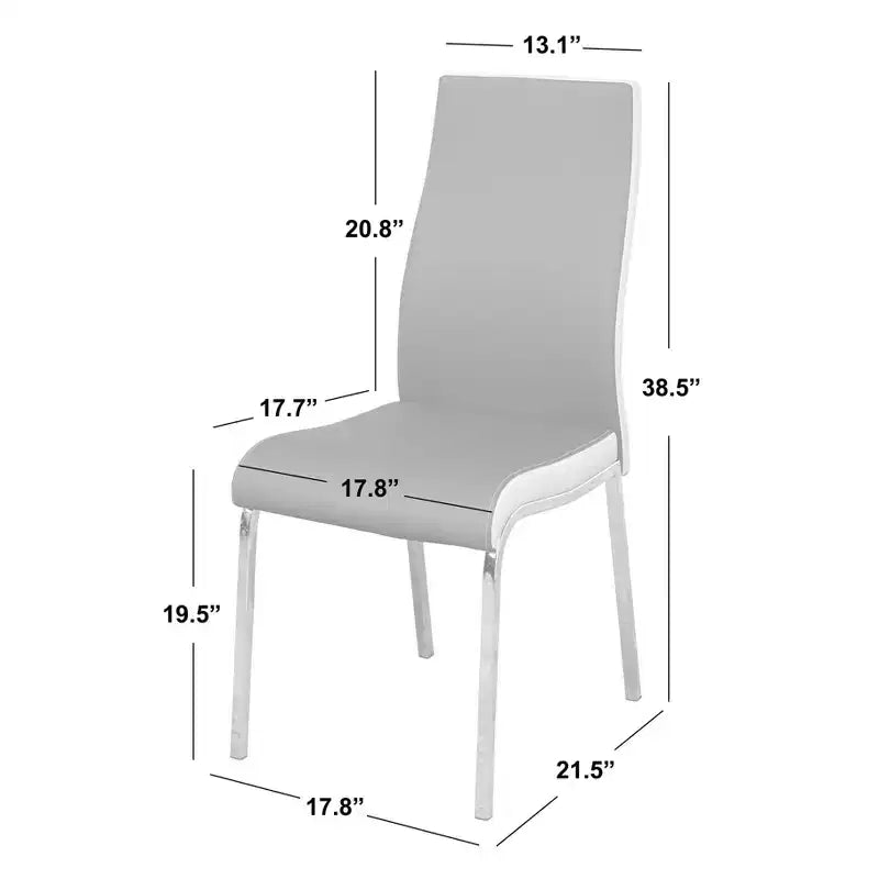 Set di 2 sedie da pranzo contemporanee Nora - Buylateral