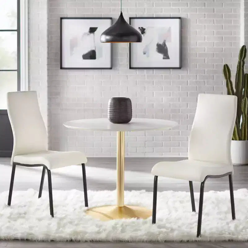Set of 2 Nora Contemporary Dining Chairs - Buylateral