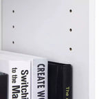 Furinno Libreria a 5 Cubi Salvaspazio con Scaffali Aperti Regolabili, Bianco
