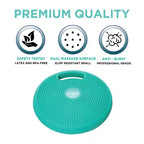 Cuscino sensoriale Bouncyband Portable Wiggle Seat, verde