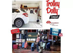 dbest products Carrello spesa pieghevole compatto Trolley Dolly per la spesa con ruote, borsa rimovibile e carrello a mano standard con rotelle