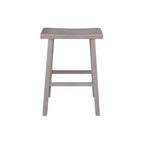 Sgabello da bancone Davis con seduta a sella - International Concepts
