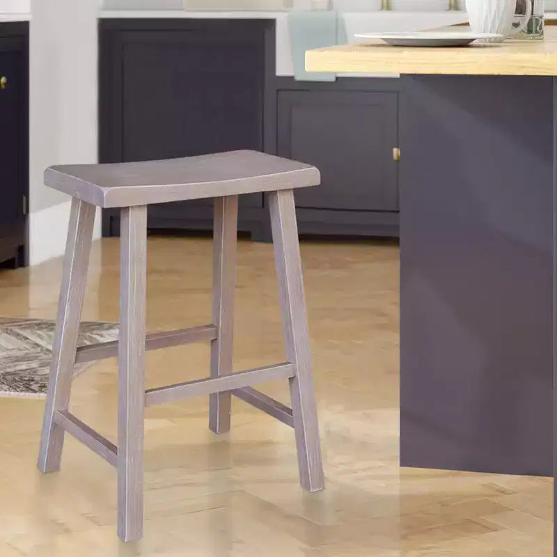 Sgabello da bancone Davis con seduta a sella - International Concepts