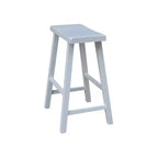 Sgabello da bancone Davis con seduta a sella - International Concepts