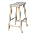 Sgabello da bancone Davis con seduta a sella - International Concepts