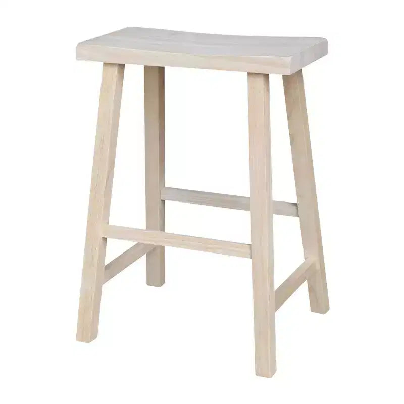 Sgabello da bancone Davis con seduta a sella - International Concepts