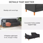 Futon a molle DHP Jasper