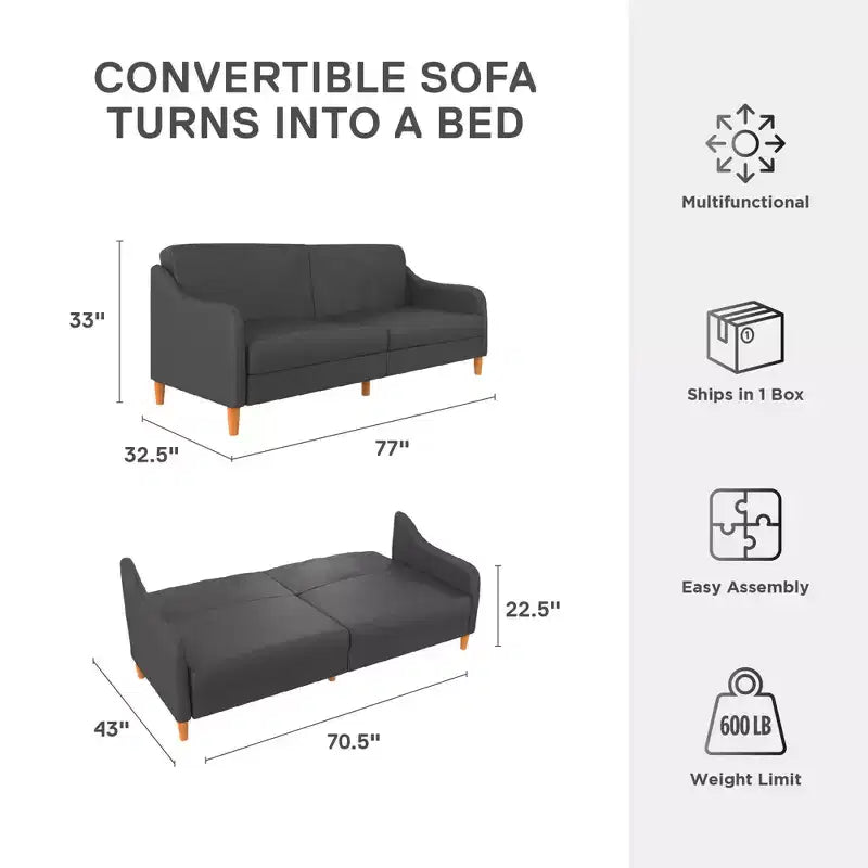 Futon a molle DHP Jasper