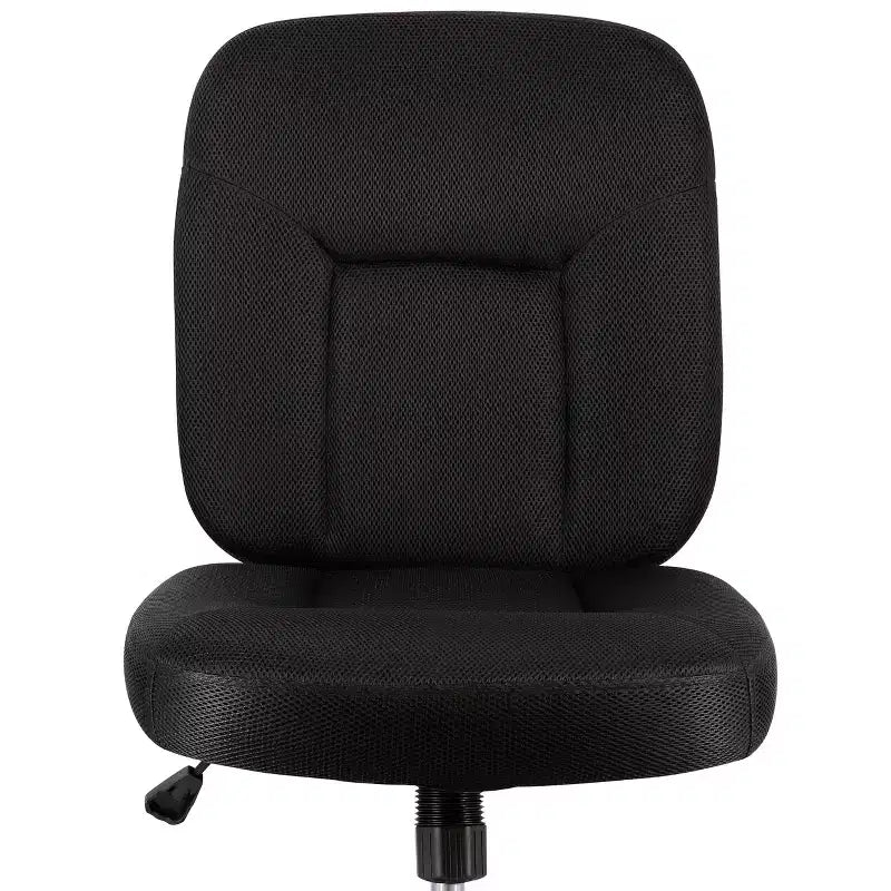 Sedia da ufficio Elama Mid Back regolabile in tessuto nero