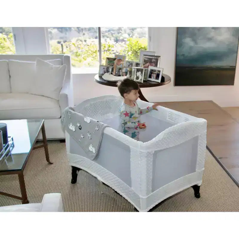 Coverplay Copertura in ciniglia per box con braccioli curvi