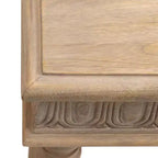 Tavolo Console Rettangolare in Legno Kate e Laurel Patresa, 36x14x30, Marrone